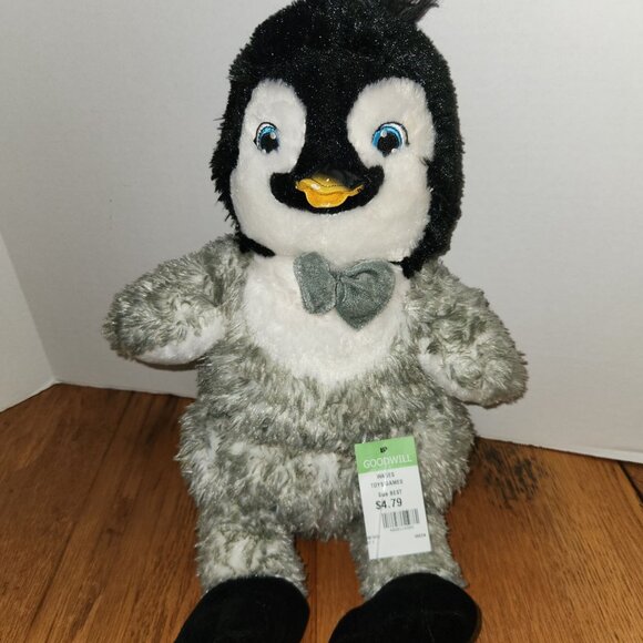 Build a Bear Happy Feet Erik The Penguin 18" H With Working Lights! - Picture 8 of 9